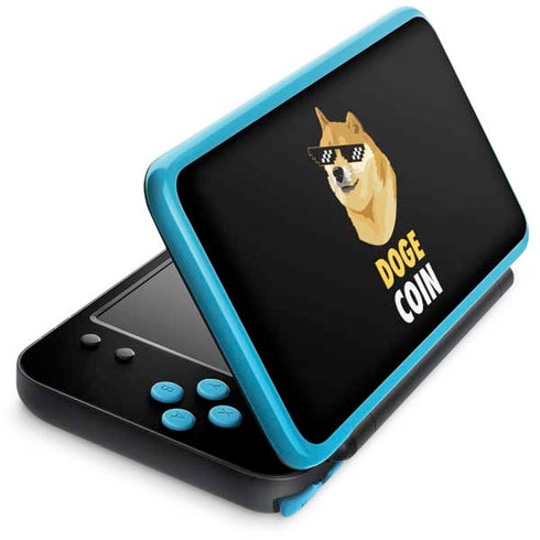 Doge Coin Crypto Nintendo 2DS XL (2017) Skin